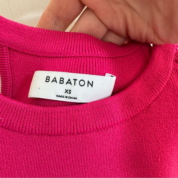 Aritzia Babaton Kevin Knit Crop Halter Top - Picture 4 of 6